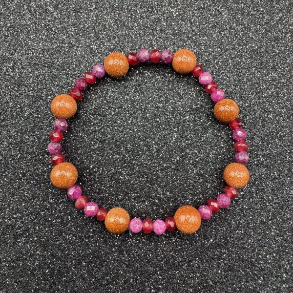 Rubelit, Goldstone