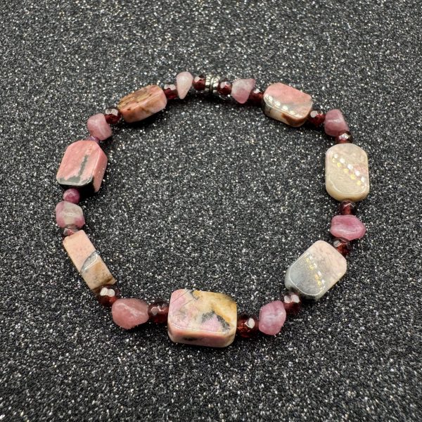 Rodonit, Pink turmalin - slika 2