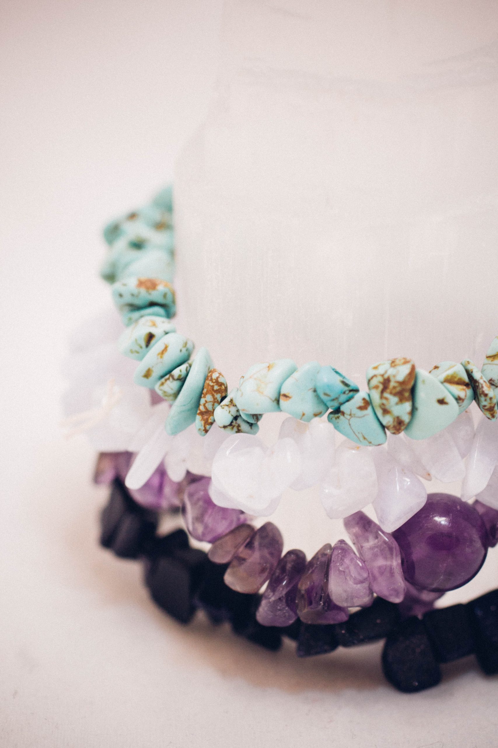 close-up-gemstones-bracelets-table