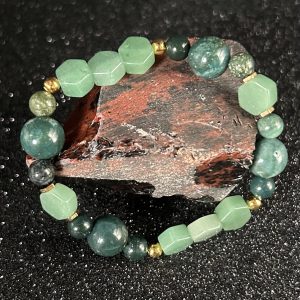 Zeleni aventurin, Mahovni ahat