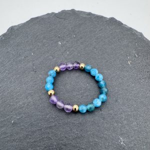 Prstan Apatit, Ametist